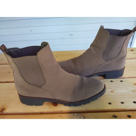 Sam Edelman Shoes - Sam Edelman Women's 9.5 Jaclyn Leather Pull On Brown Boots